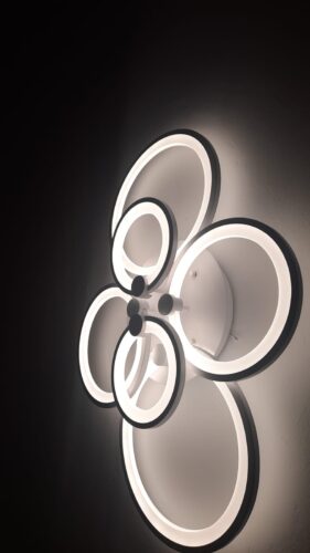 Lustra LED 160W Living Rings 6 photo review