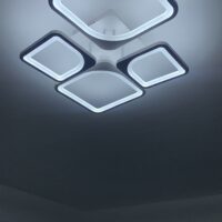 Lustra LED 80W Rings 4 Cercuri, Telecomanda photo review