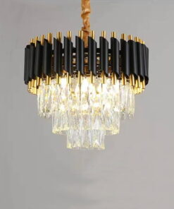 Candelabru cu cristale