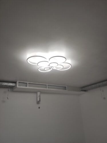 Lustra LED 232W Living Rings 8 Alb photo review