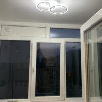 Lustra LED 80W Rings 4 Cercuri, Telecomanda photo review