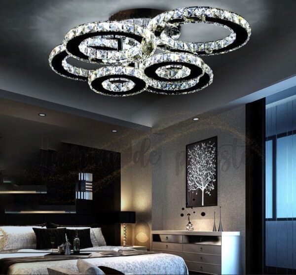 Lustra LED 240W Krystal 6