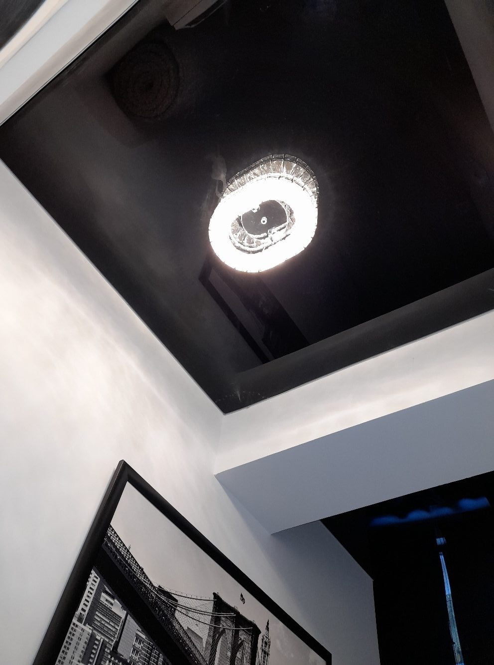 Aplica LED 20W Krystal Ring Oval, LED inclus, 1 surse de iluminare, Lumina: Cald, Natural, Rece photo review