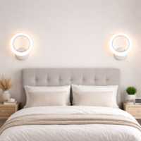 Aplica LED 28W Ring Alb