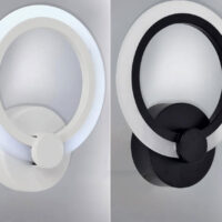 Aplica LED 28W Ring Alb