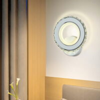 aplica led krystal mini ring