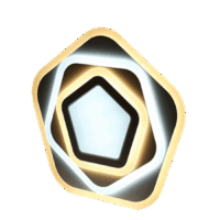 Aplica Hexagonal Mini