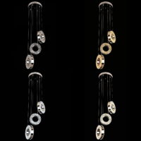 Candelabru LED cu cristale