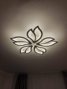 Lustra LED 110W White Lily Mini photo review