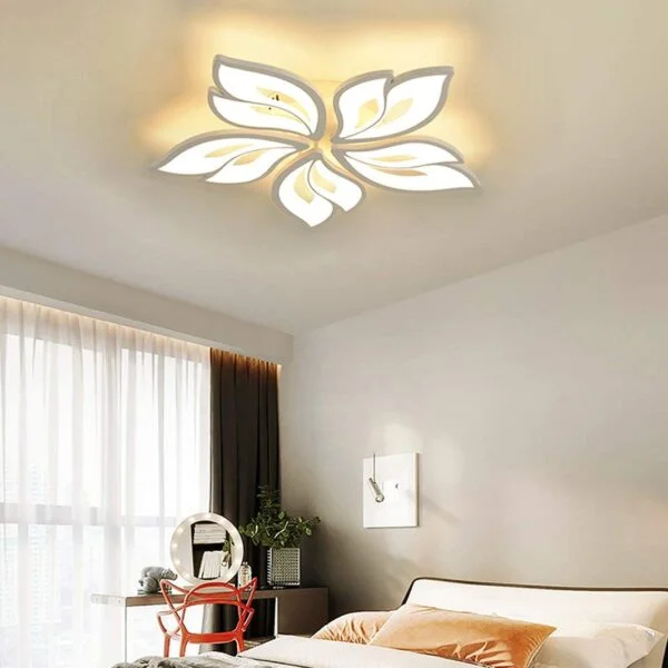 Poza pentru Lustra LED 110W White Lily Mini, Telecomanda
