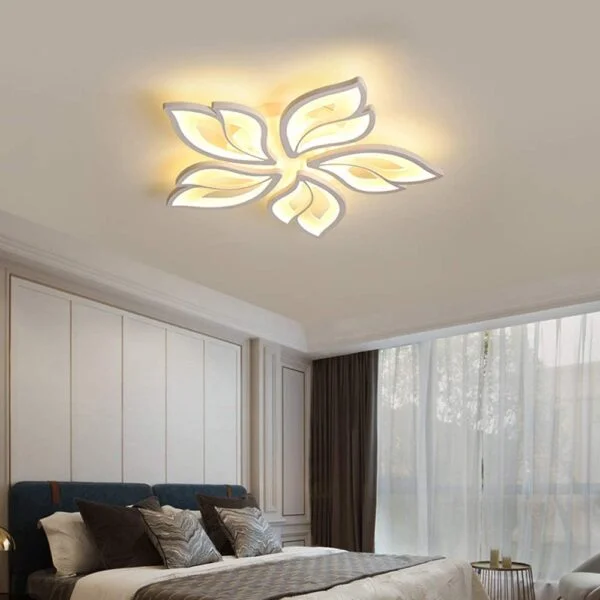 Poza pentru Lustra LED 110W White Lily Mini, Telecomanda
