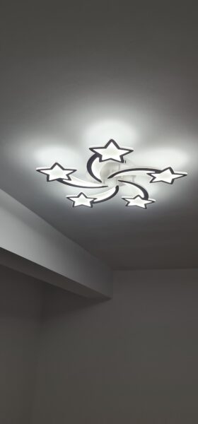 Lustra LED 150W Magic Stars 5, Telecomanda photo review