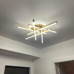 Lustra LED 150W cu Telecomanda Zig Zag Maro Rotund photo review