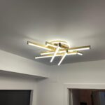 Lustra LED 150W cu Telecomanda Zig Zag Maro Rotund photo review