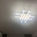 Lustra LED cu Telecomanda Zig Zag Alb Patrat photo review