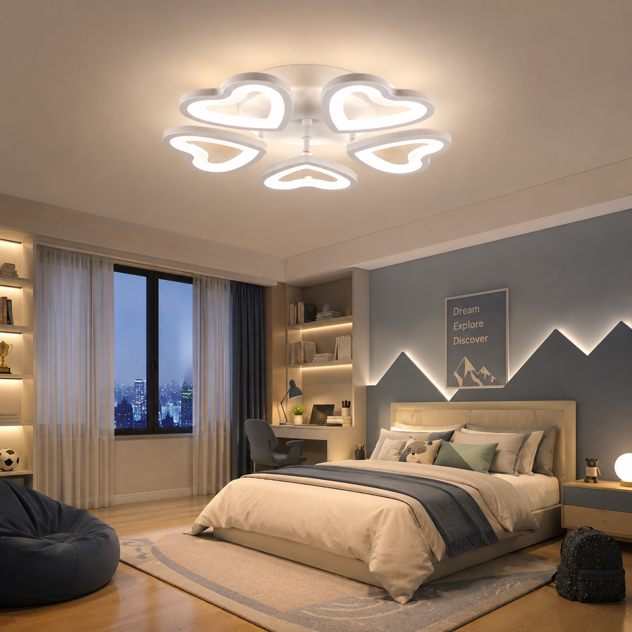 Lustra LED Creative Love Lustra LED Creative Love