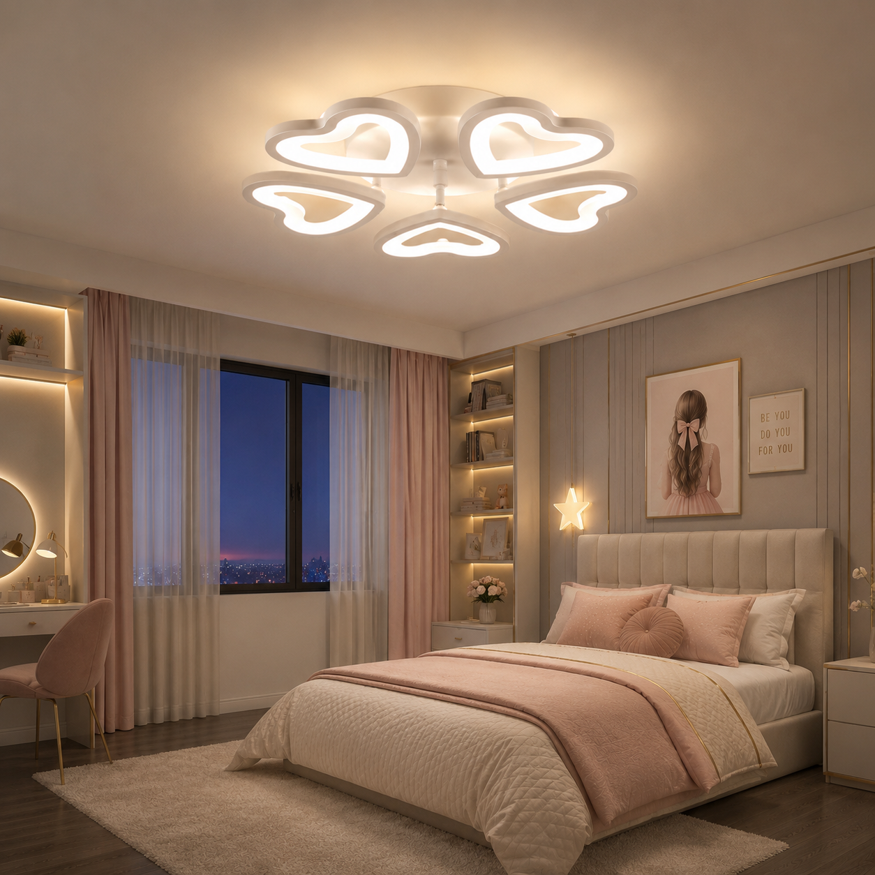 Lustra LED Creative Love Lustra LED Creative Love