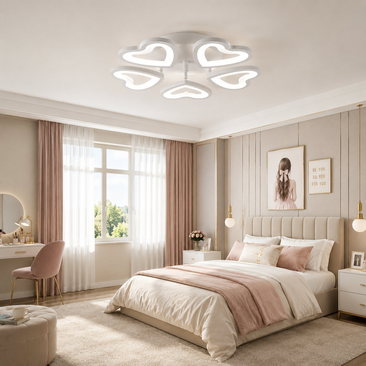 Lustra LED Creative Love Lustra LED Creative Love