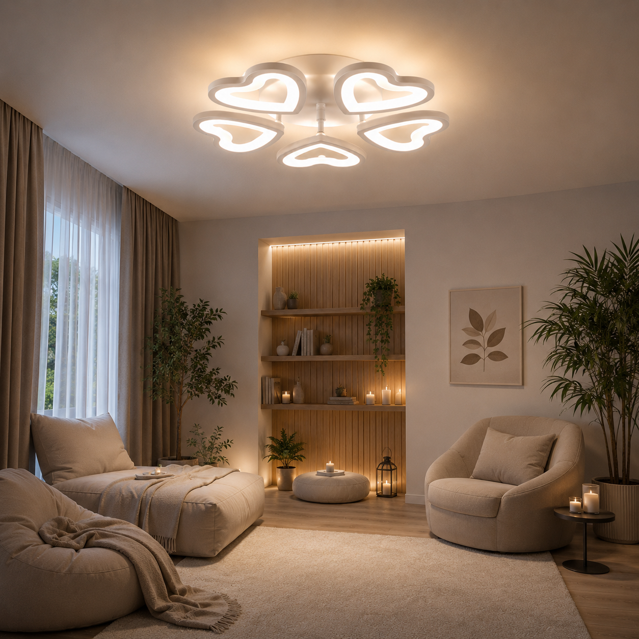 Lustra LED Creative Love Lustra LED Creative Love