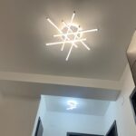 Lustra LED 150W cu Telecomanda Zig Zag Alb Rotund photo review