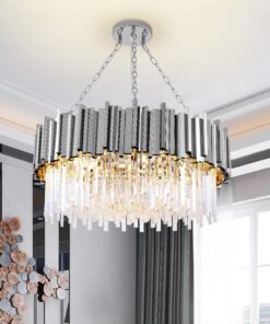 Candelabru cu cristale