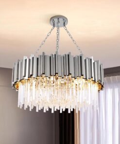 Candelabru cu cristale