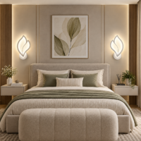 Aplica LED 24W Lily Alb