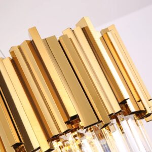 Candelabru cu cristale