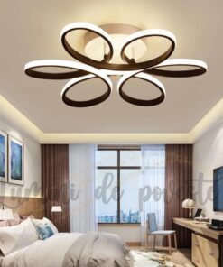 Lustra LED 120W Zaza Negru