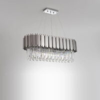 candelabru argintiu