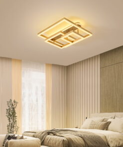 lustra led geometric gold