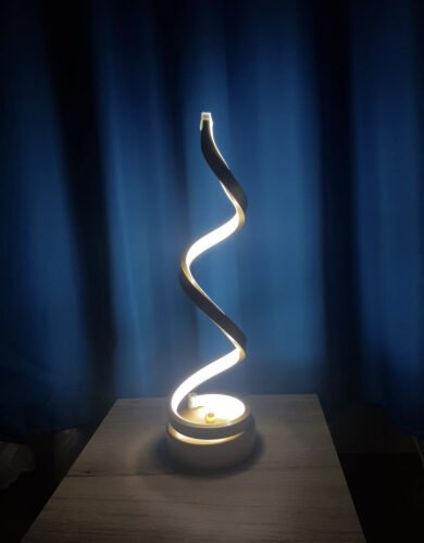 Veioza LED 40W Infinity Gold photo review