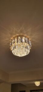Plafoniera LED 48W Mini Aurora Gold photo review