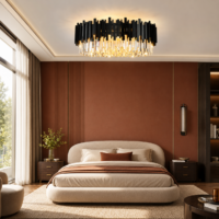 Candelabru Scaly Black 400 (Negru)