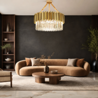 Candelabru Scaly Gold 600 (Auriu)