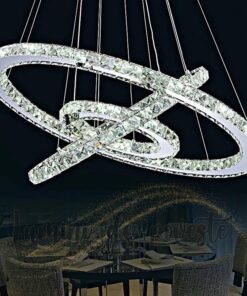 candelabru led cu cristale