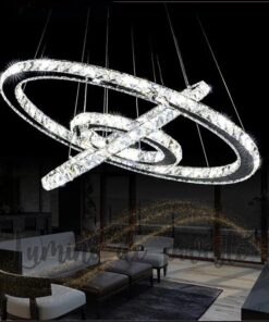candelabru led cu cristale