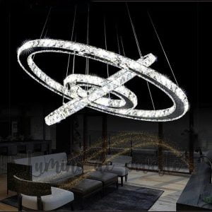 candelabru led cu cristale