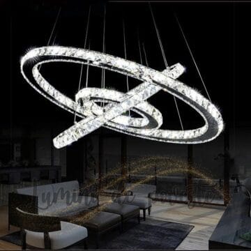 candelabru led cu cristale