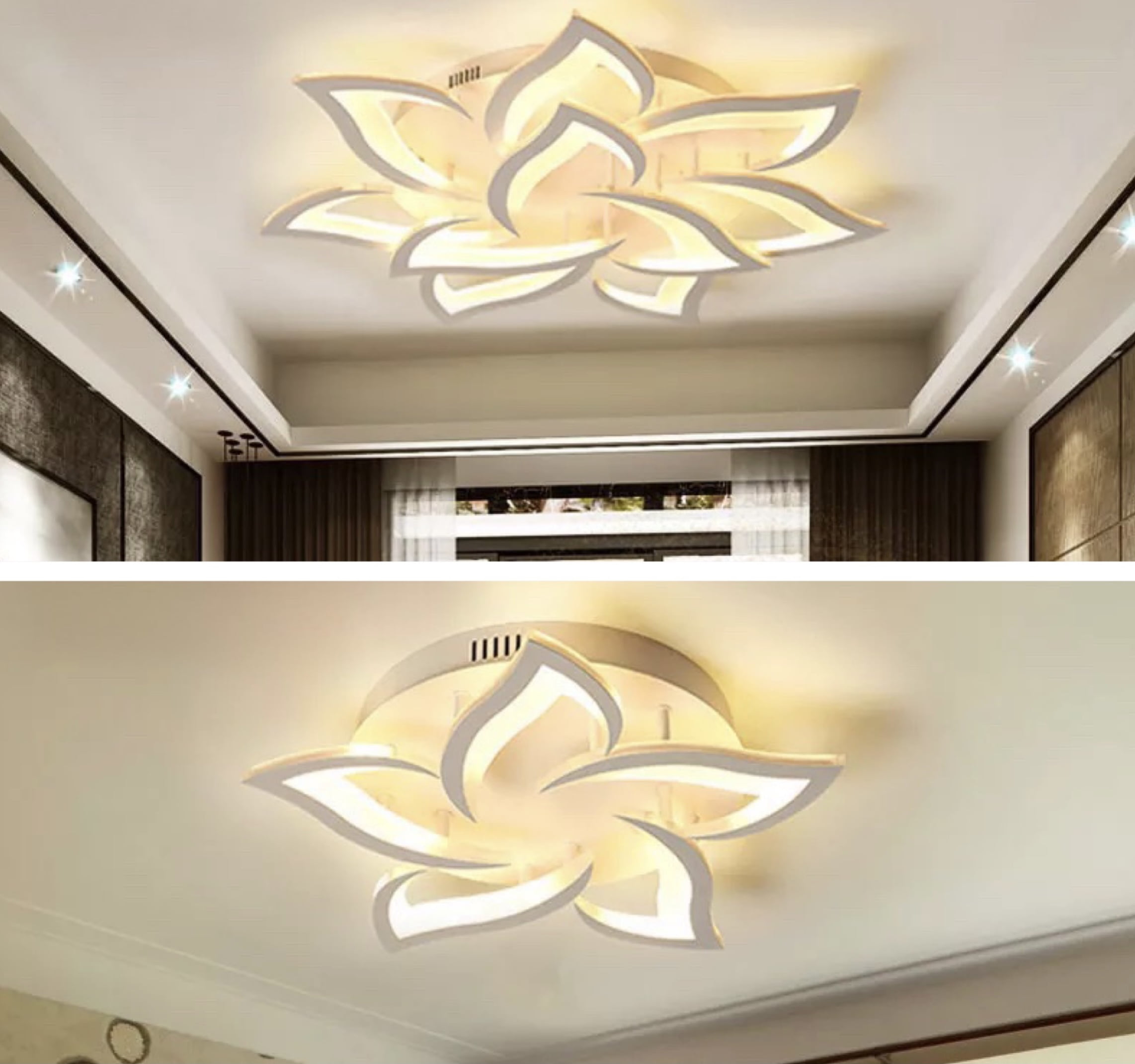 Pachet PROMO: Lustra LED Sun Flower + Mini Sun Flower Pachet PROMO: Lustra LED Sun Flower + Mini Sun Flower