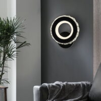 aplica led krystal mini ring