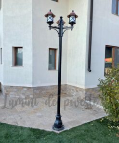 stalp iluminat gradina