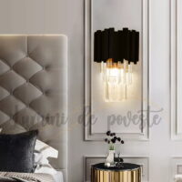 aplica perete neagra