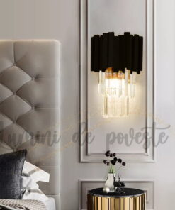 aplica perete neagra