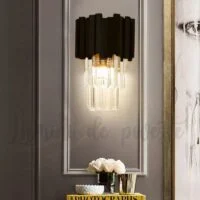 aplica perete neagra