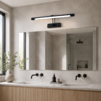 Aplica Baie LED 18W Vision Black (Neagra)