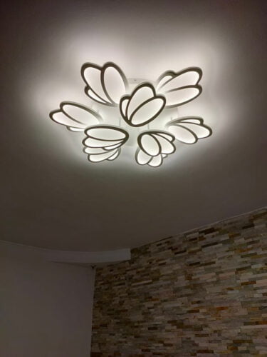 Lustra LED 252W cu Telecomanda Tulips photo review
