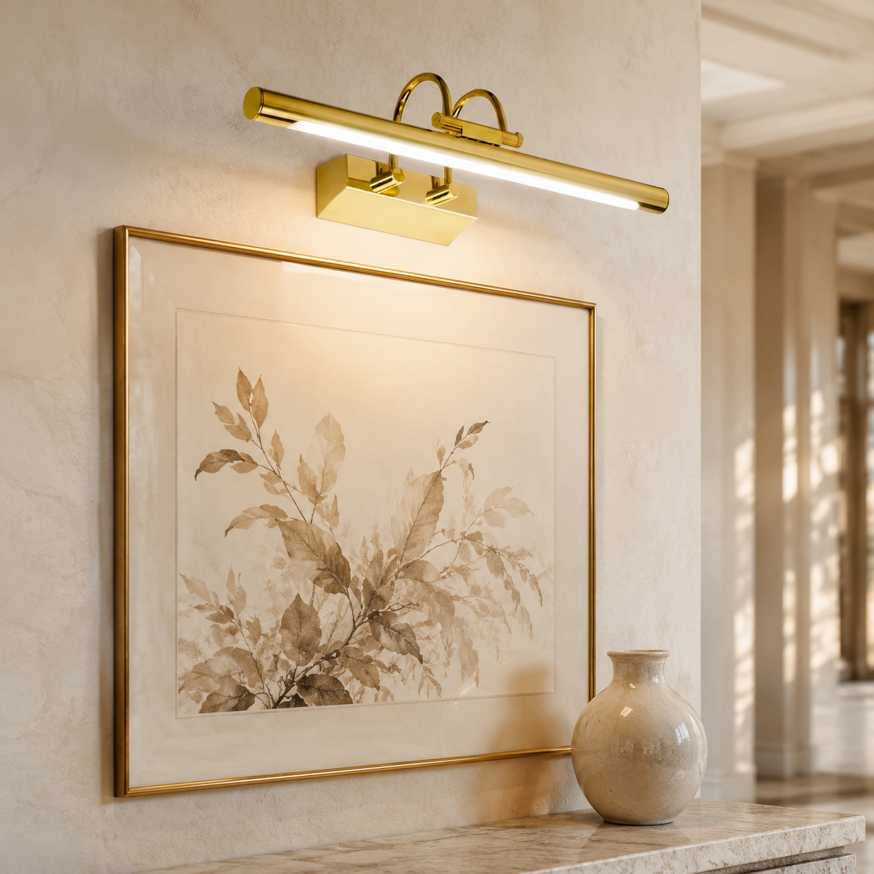 Aplica Baie LED Focus Gold (aurie) Aplica Baie LED Focus Gold (aurie)