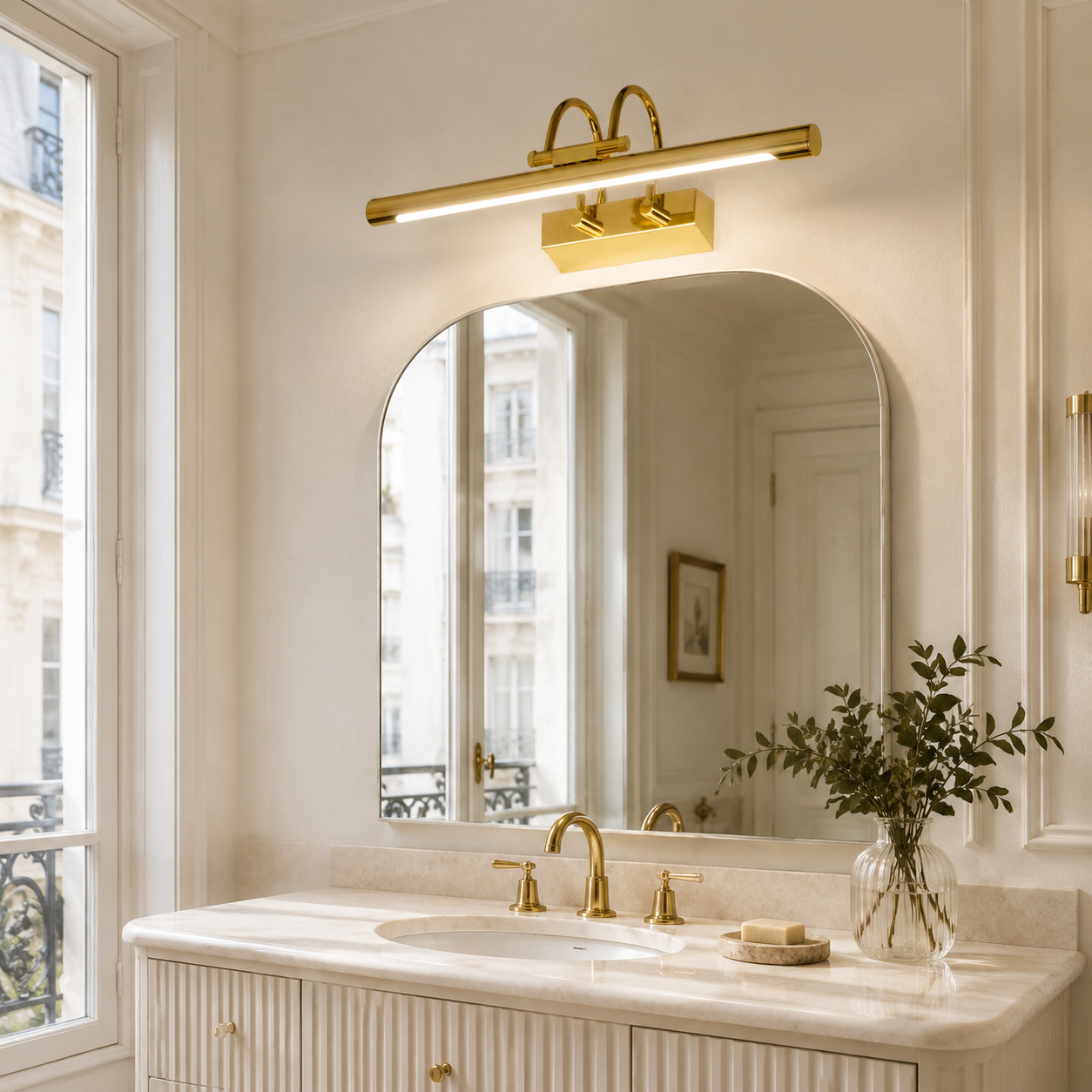 Aplica Baie LED Focus Gold (aurie) Aplica Baie LED Focus Gold (aurie)