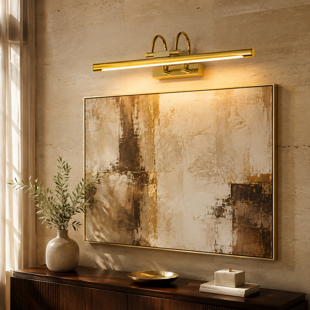 Aplica Baie LED Focus Gold (aurie) Aplica Baie LED Focus Gold (aurie)